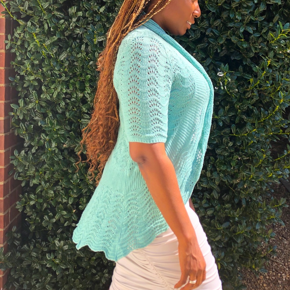 🥰 light open front knit cardigan - Picture 2 of 3